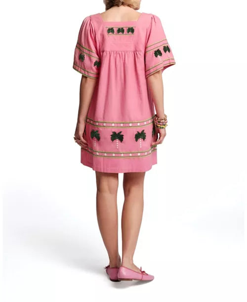 Picnic Mini Palm Tree Dress