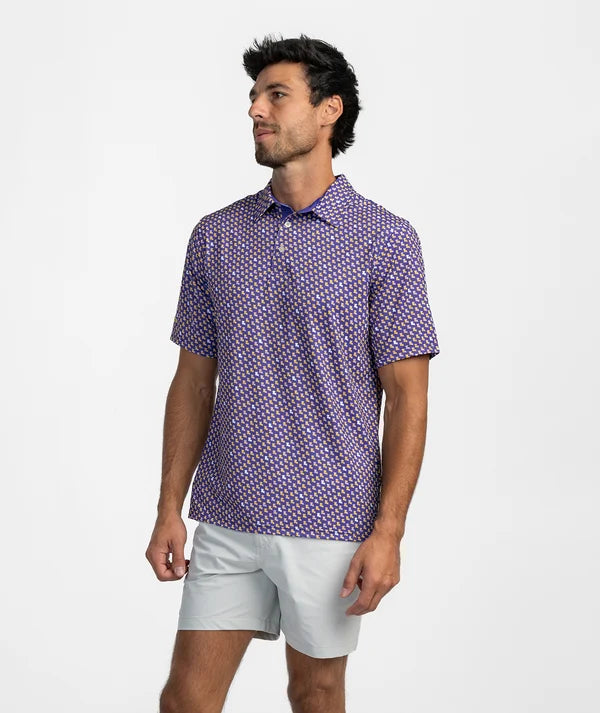 Kickoff Camo Motion Tech Polo SS - Bayou Camo