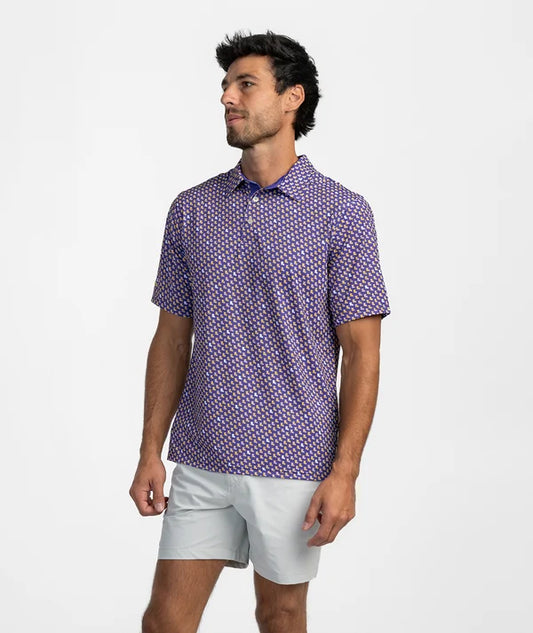 Kickoff Camo Motion Tech Polo SS - Bayou Camo