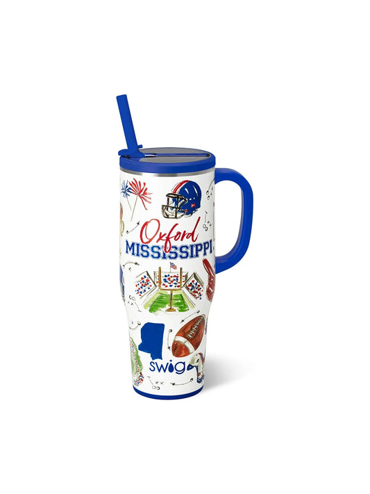 Tailgates in Oxford Mega Mug 40oz
