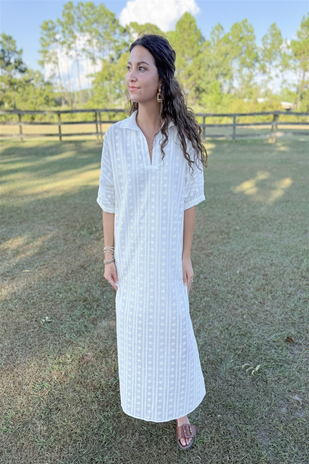 Solaria Blanc Midi Dress