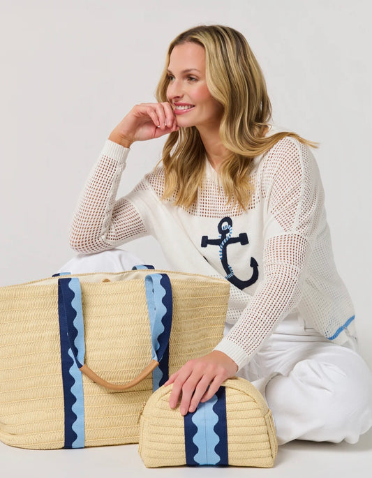 Marbella Tote - Blue