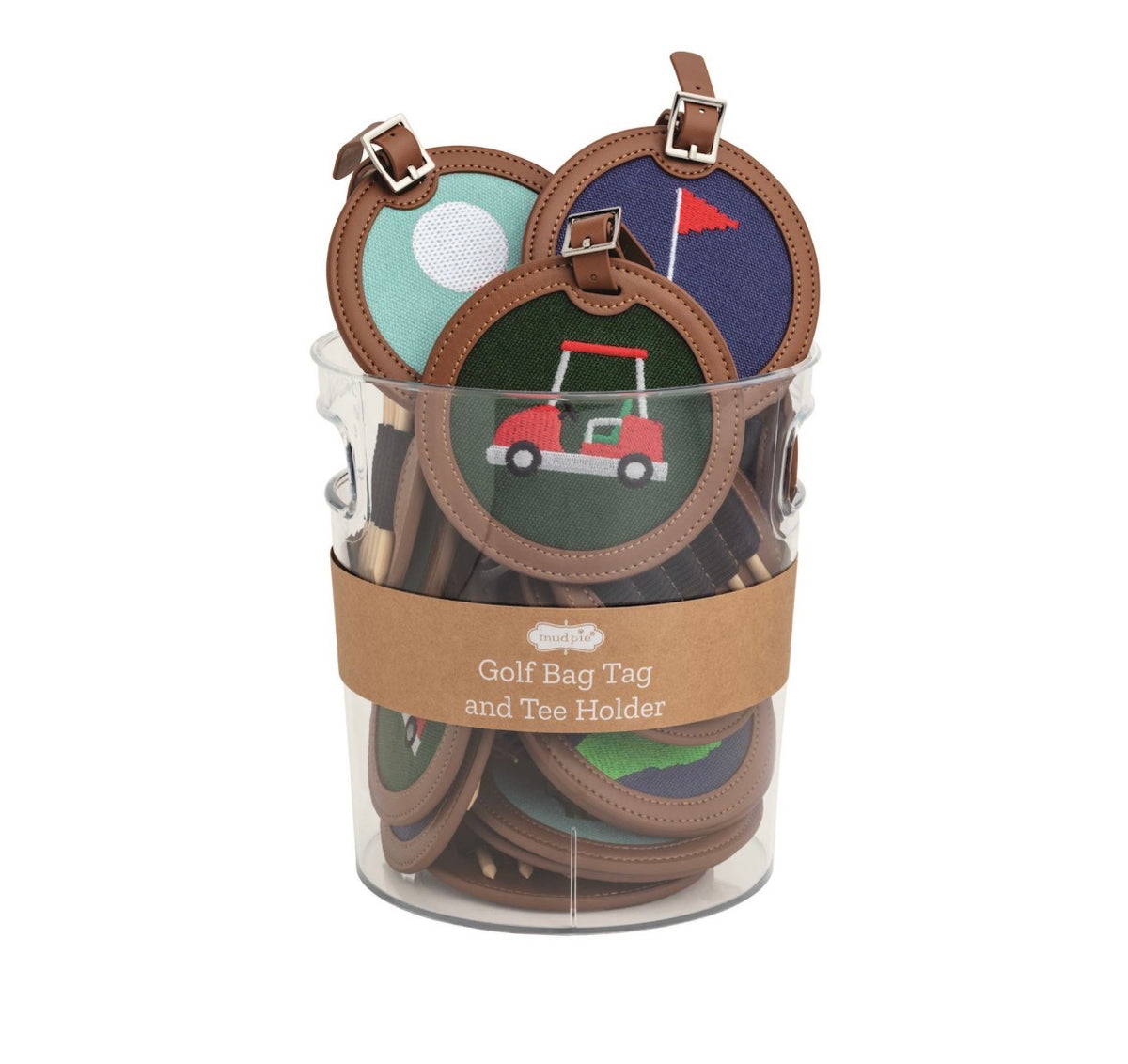 Needlepoint Golf Bag Tags