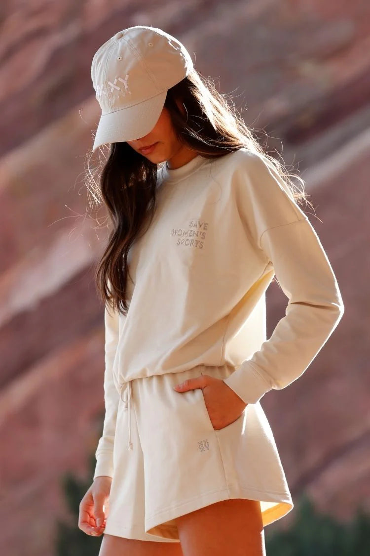 Carefree Cropped Crew Neck