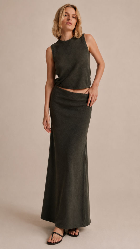 Blair Maxi Skirt - Troops