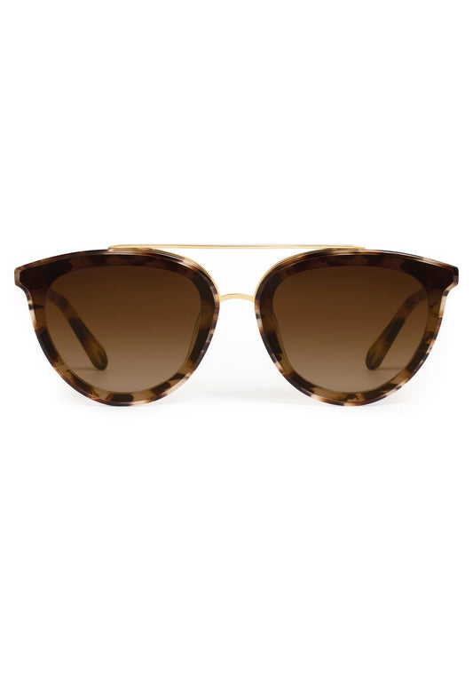 Clio Nylon - Blonde Venezia 18K Sunglass