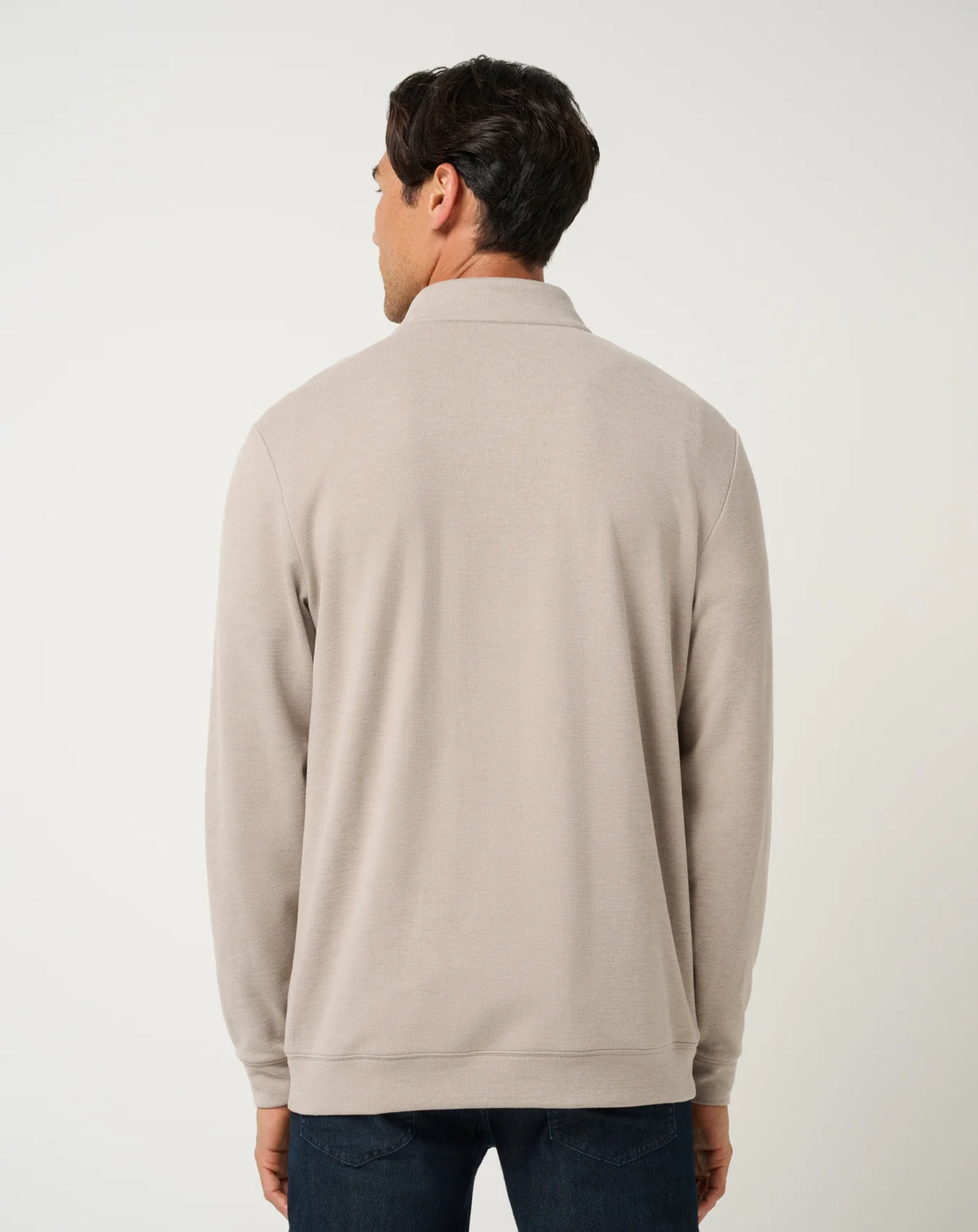 Cloud Sweater 1/4 Zip - Heather Roasted Cashew