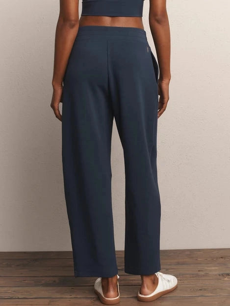 Dreamglow Barrel Leg Pant - Navy Blue