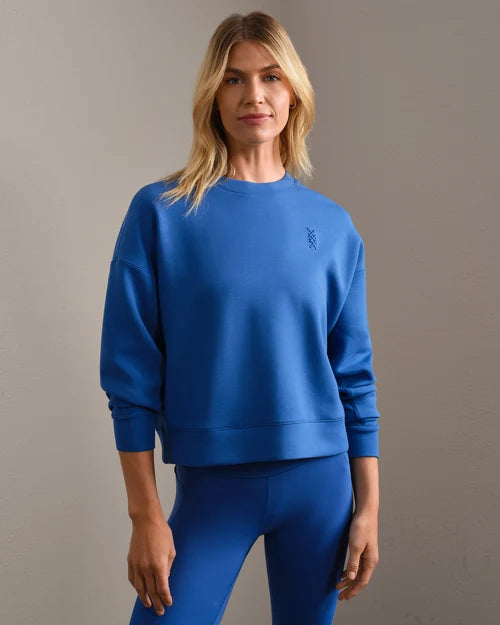 DreamGlow Crewneck - Deep Sea Blue