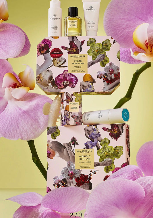 Glasshouse Self Care Bundle Set - Midnight in Milan