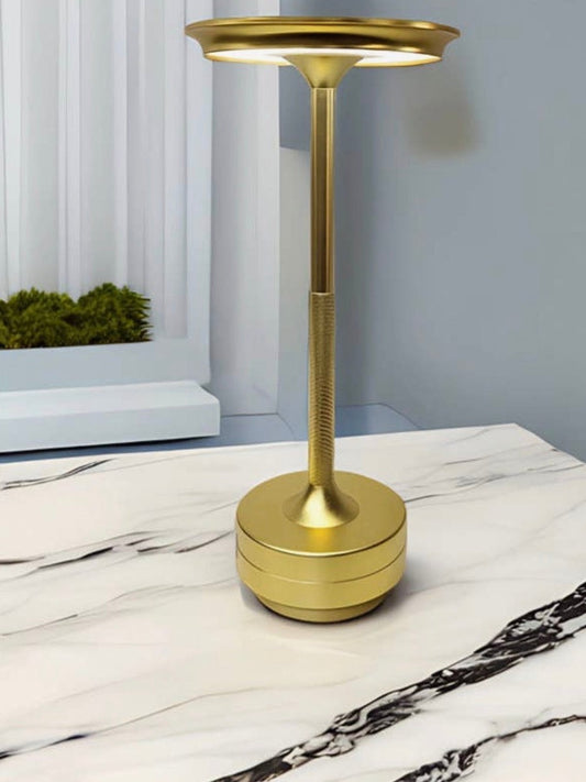 Gold Tabletop Lamp