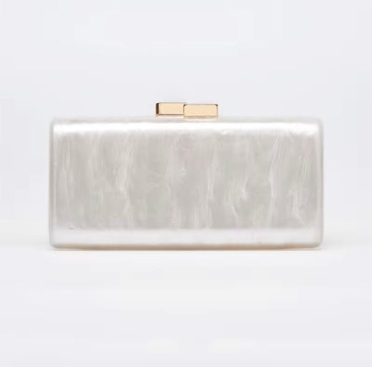 Pearlescent Clutch