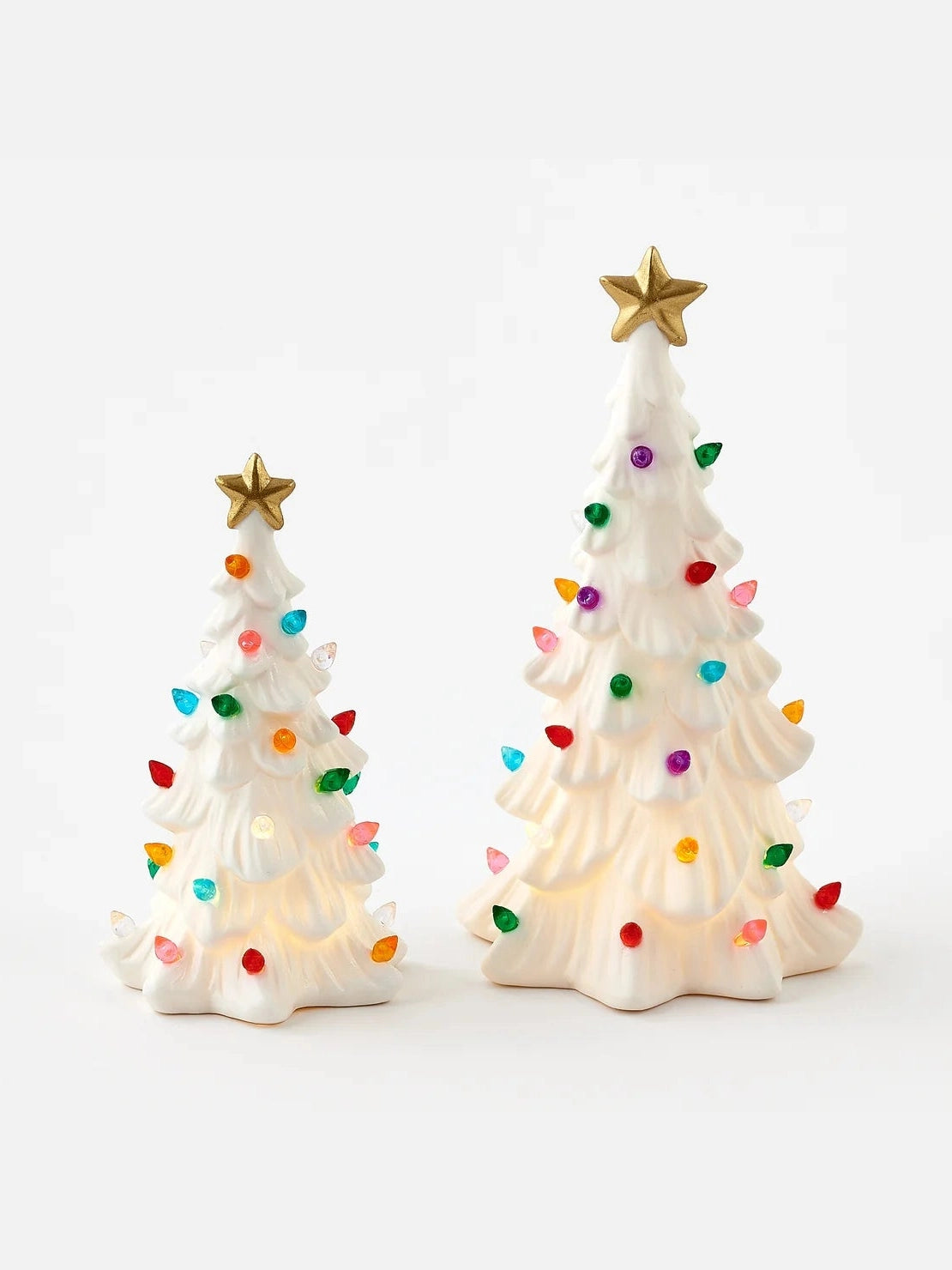 Lighted Christmas Tree Set