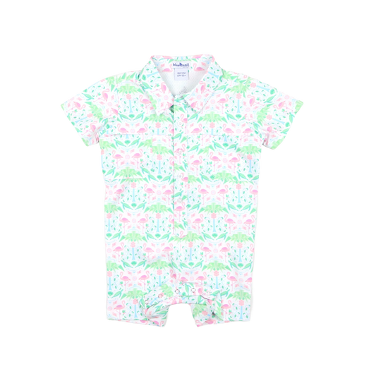 Del Mar Short Sleeve Romper