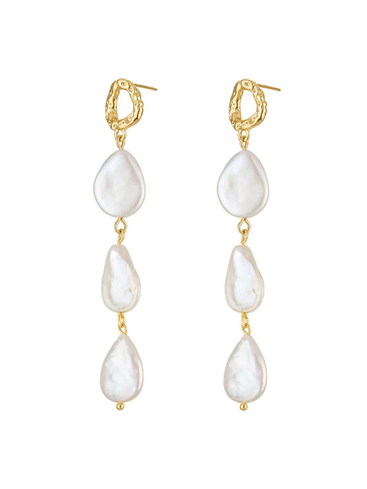 Evie Pearl Drop Earrings