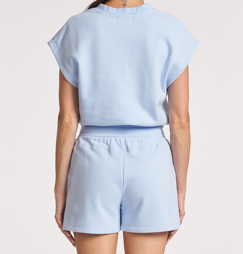 Cloud Trapunto Stitch Shorts