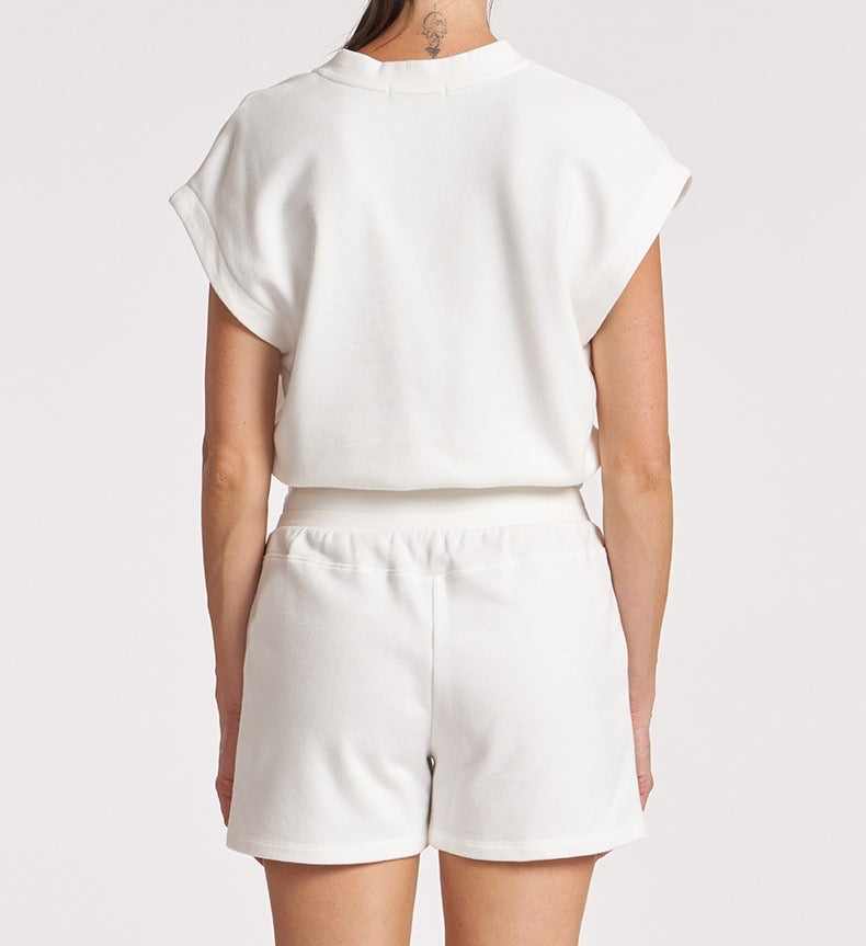 Cloud Trapunto Stitch Shorts