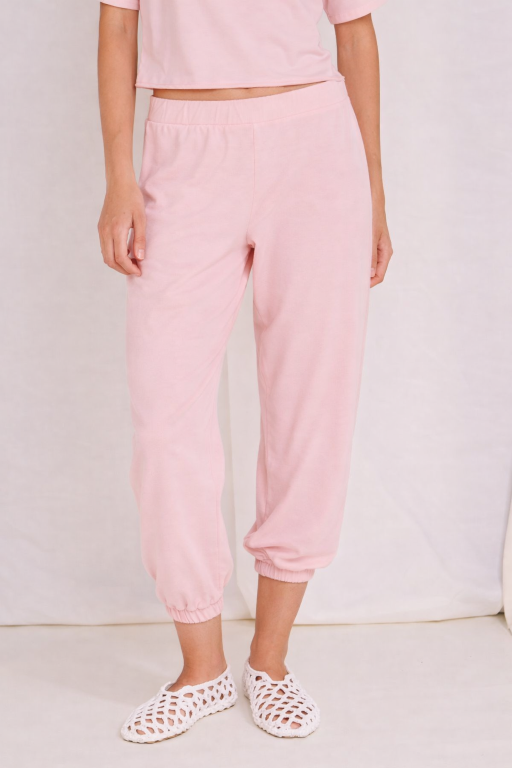 Ravi Jogger Elastic Pant - Pink