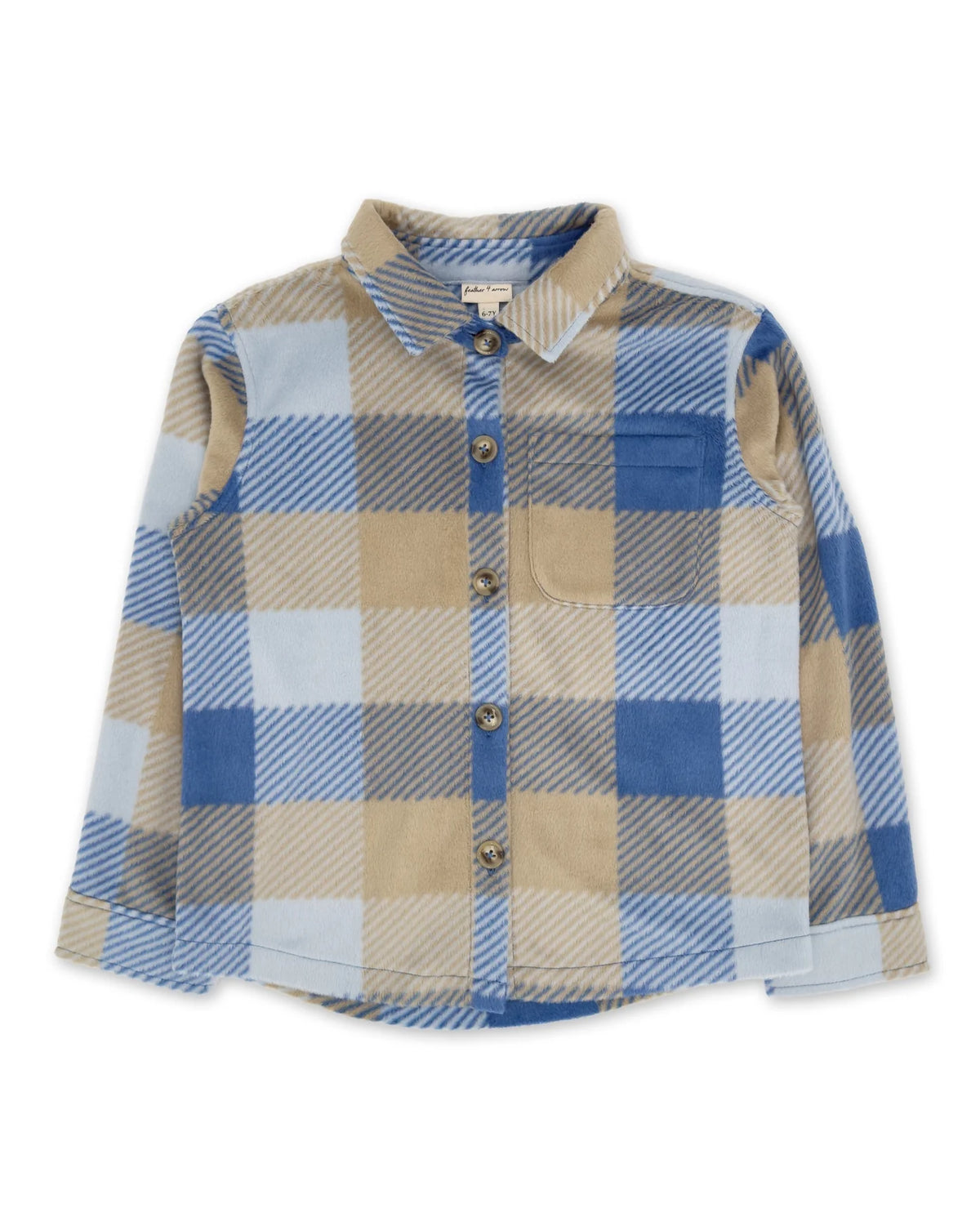 Alpine Cozy Shirt - Crown Blue