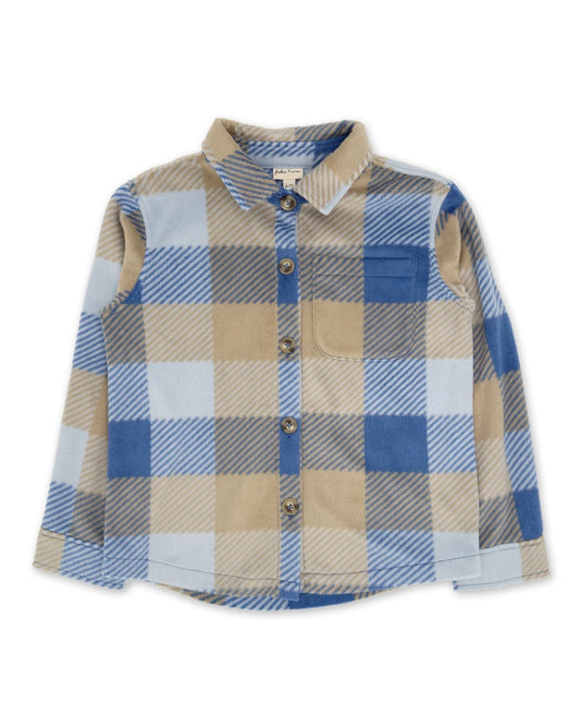 Alpine Cozy Shirt - Crown Blue