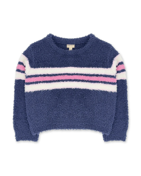 Dreamer Stripe Sweater - Crown Blue
