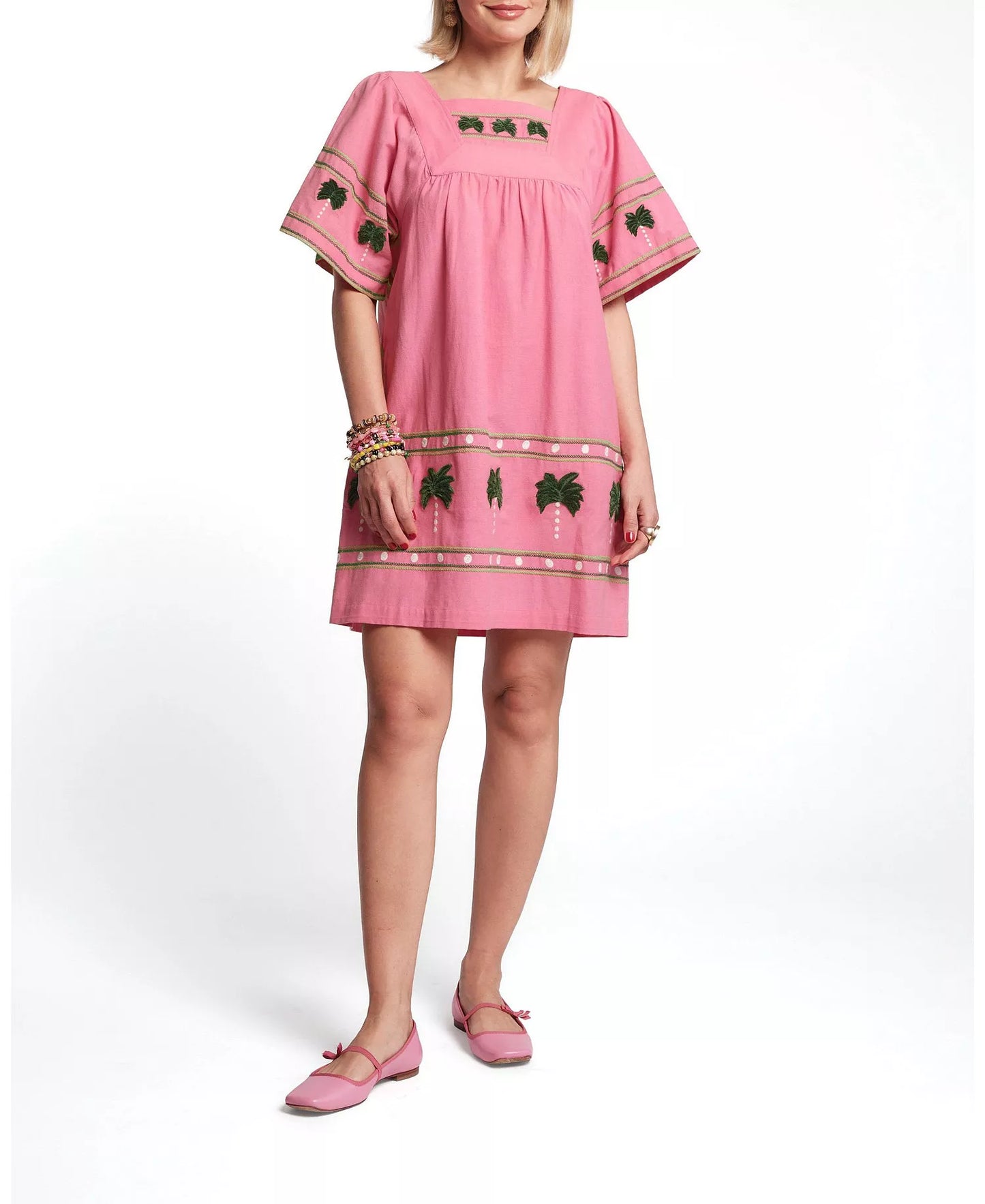 Picnic Mini Palm Tree Dress