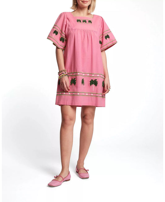 Picnic Mini Palm Tree Dress
