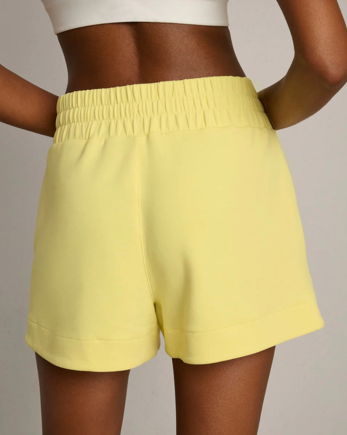 Dream Glow Color Block Short - Lemon Lime