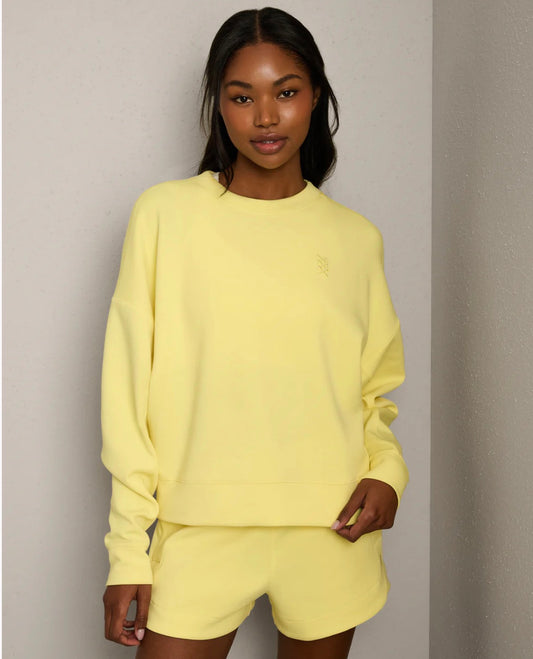 Dream Glow Crewneck - Lemon Lime