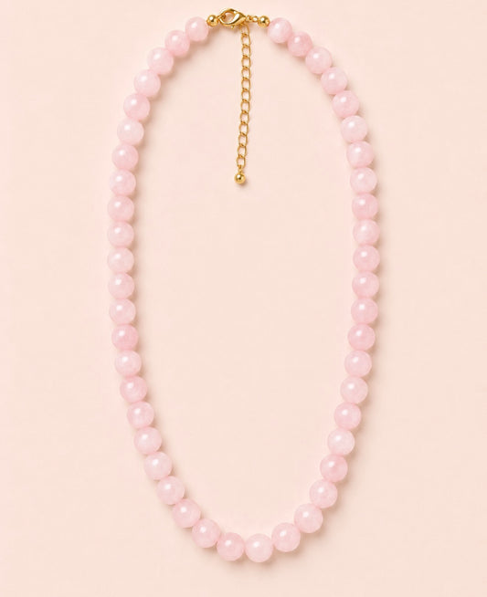 Bubblegum Gemstone Necklace