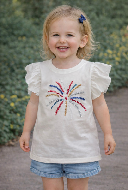 Firework Tinsel Shirt