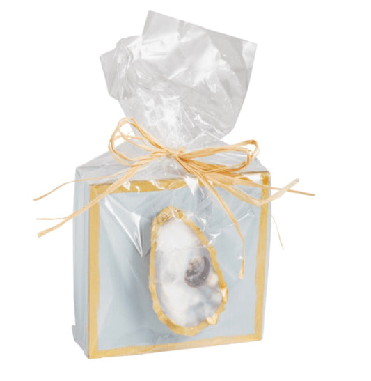 Light Blue Oyster Shell Plaque