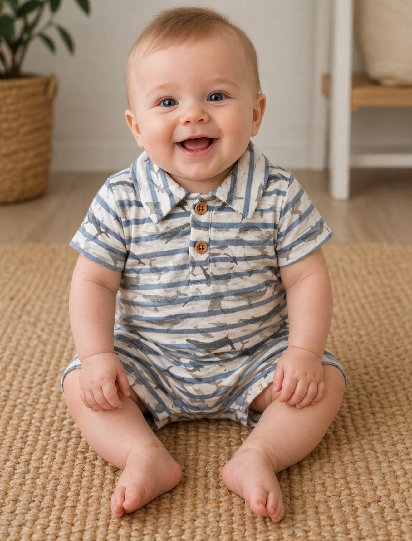 Drift Whales Romper