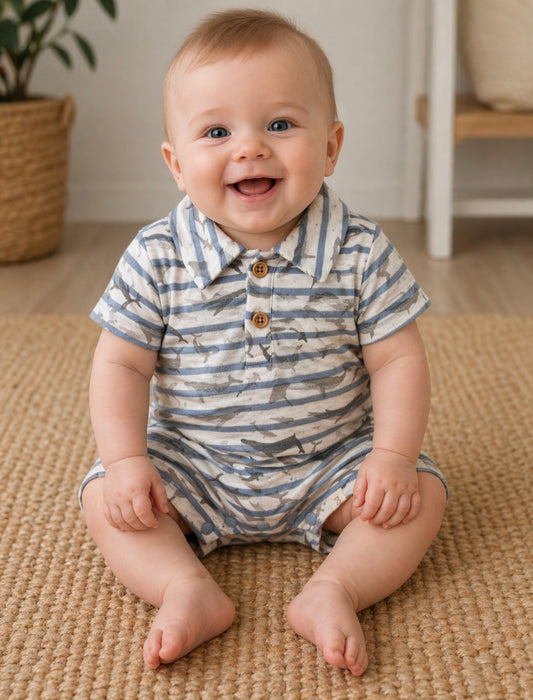 Drift Whales Romper