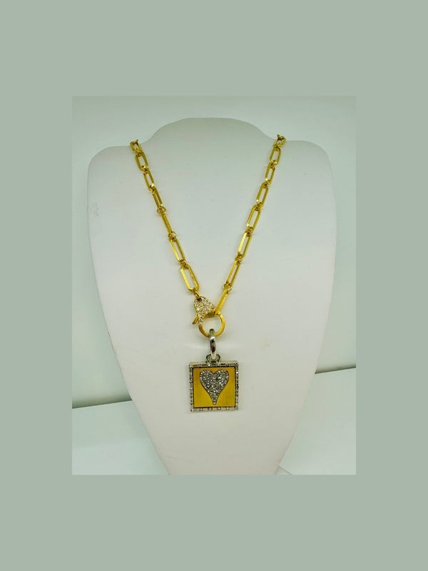Gold / Silver Heart Pendant