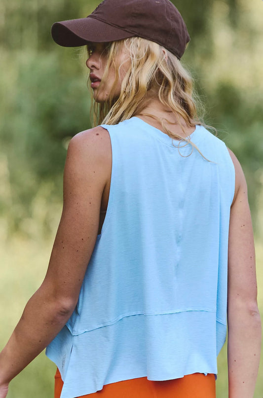 Tempo Tank - Bright Blue