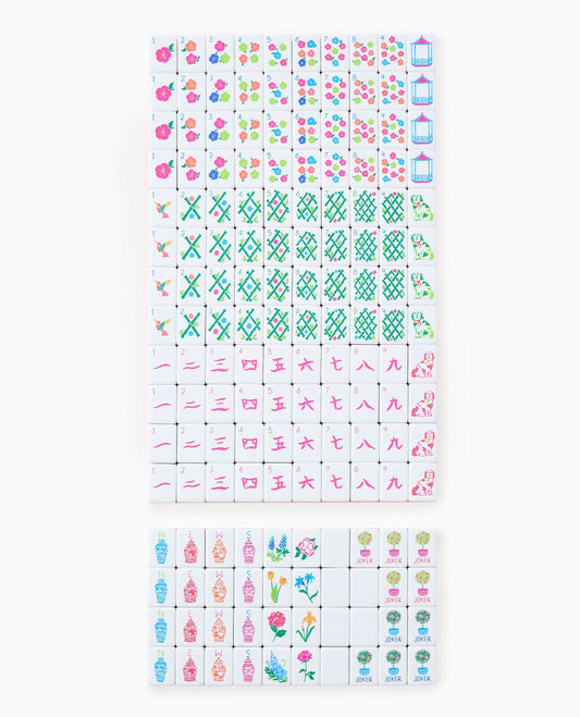Sunset Mahjong Tiles