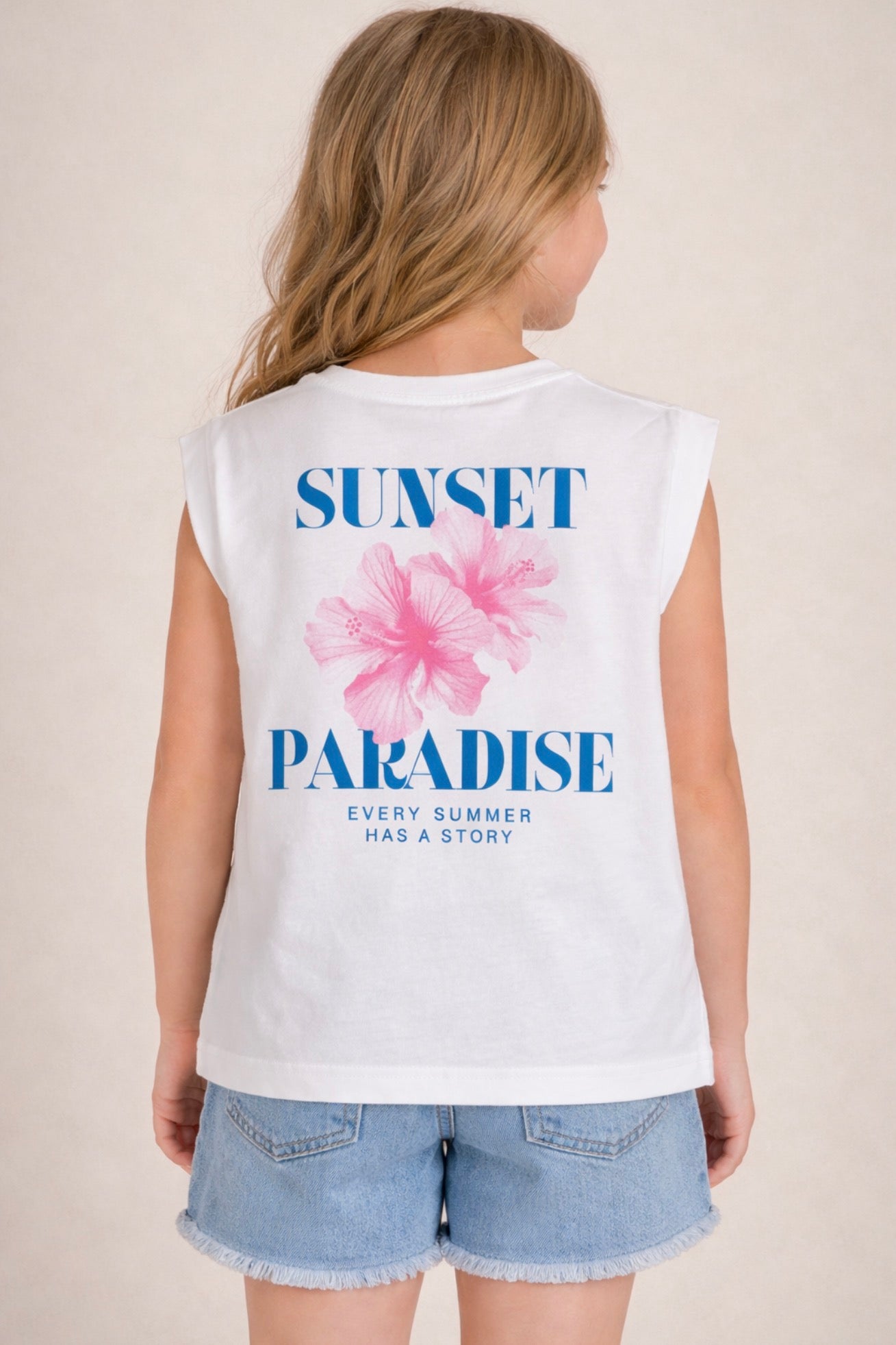 Sunset Paradise Graphic Tank