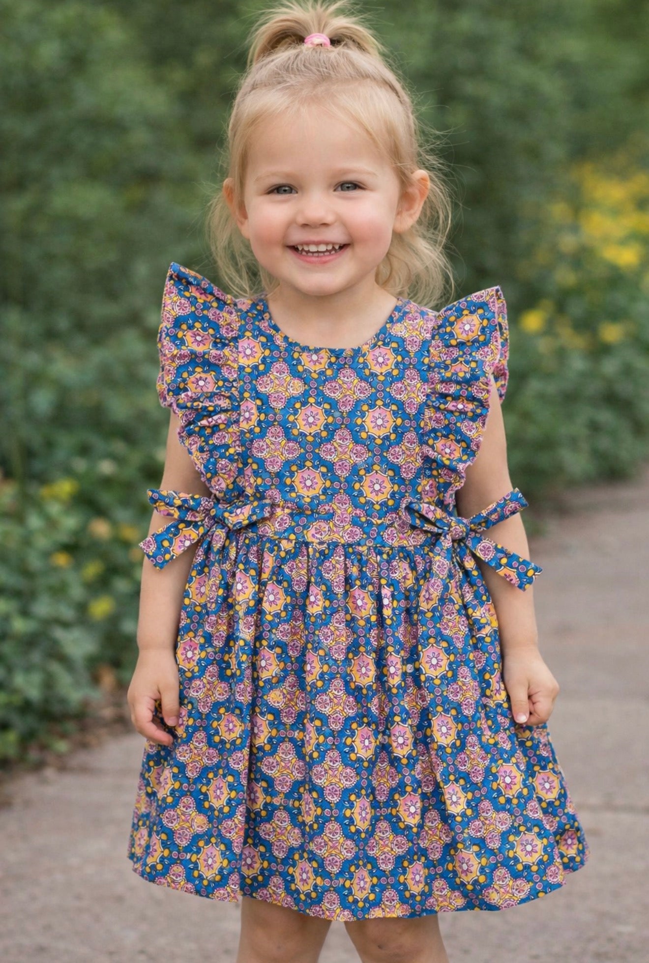 Sunburst Garden Dress