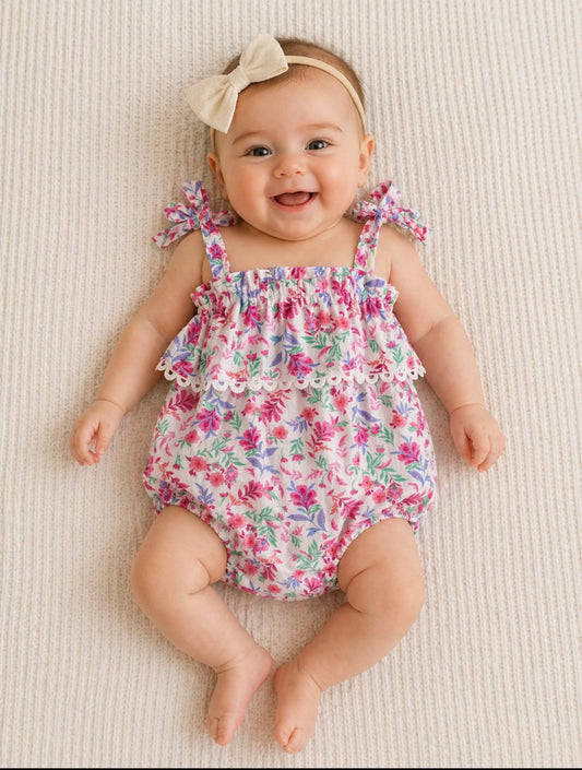 Floral Bonita Romper