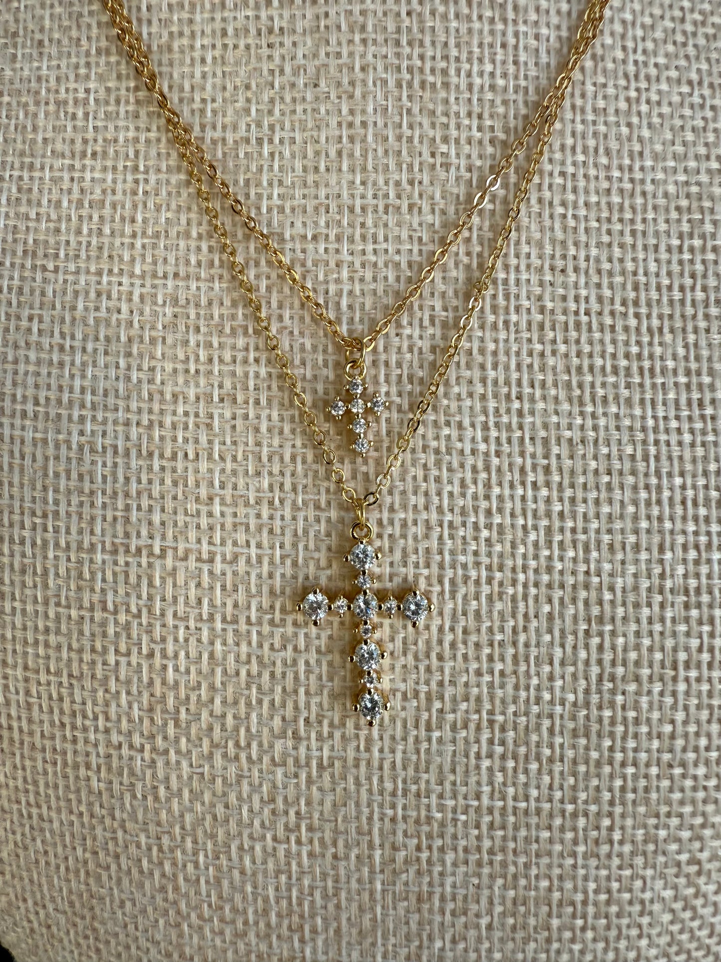 Esther Cross Necklace