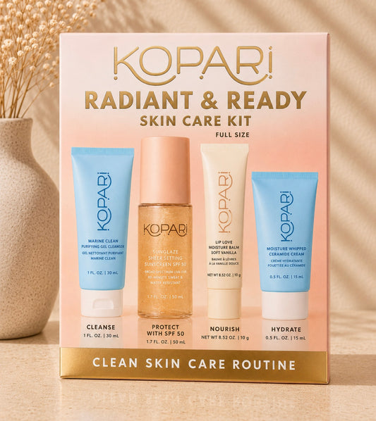 Radiant and Ready Skin Care Kit