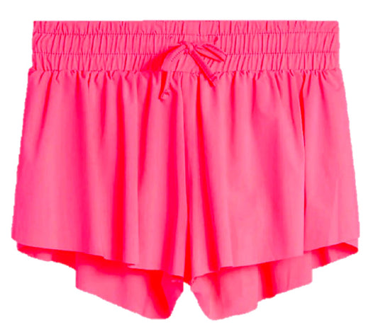 Fly Away Shorts - Neon Watermelon