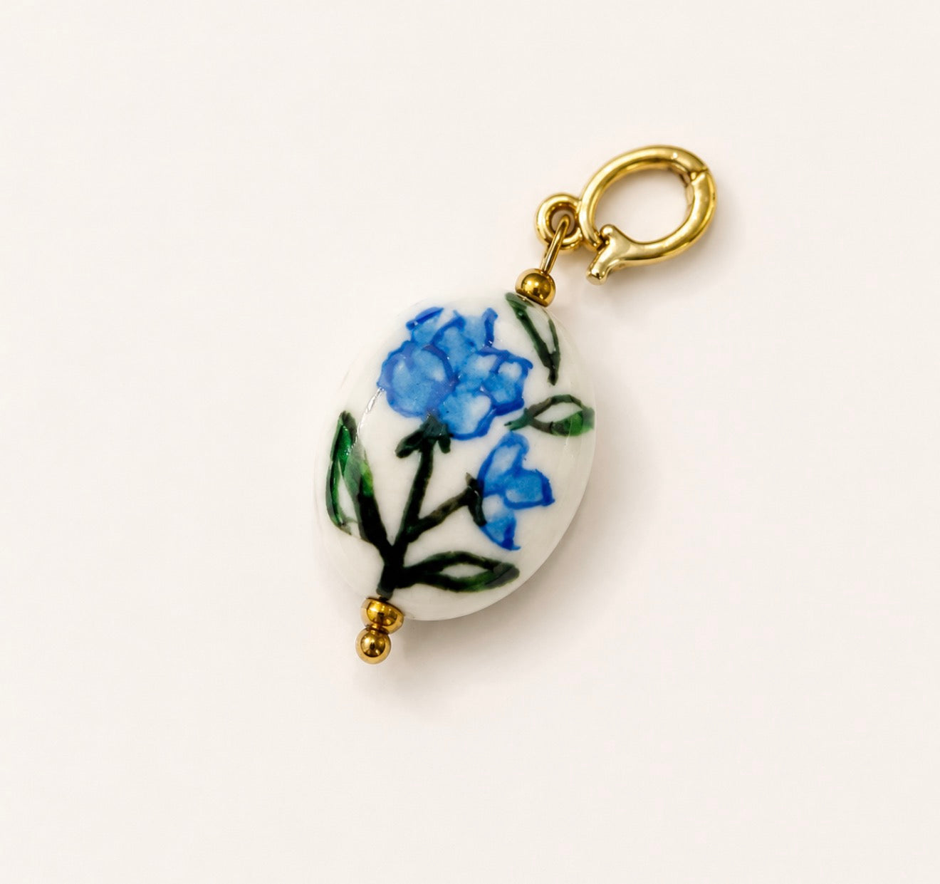 Hand Painted Ceramic Charms