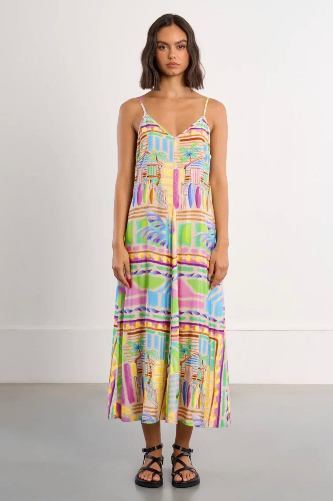 Multi Maui Dress