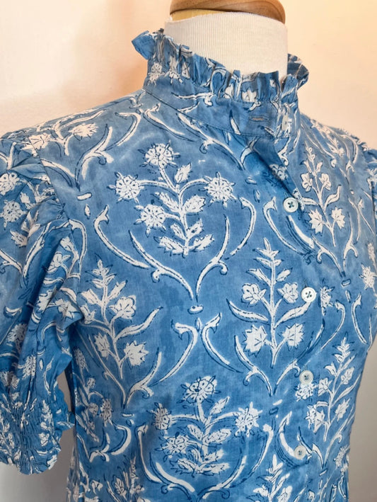Charleston Midi dress - Blue