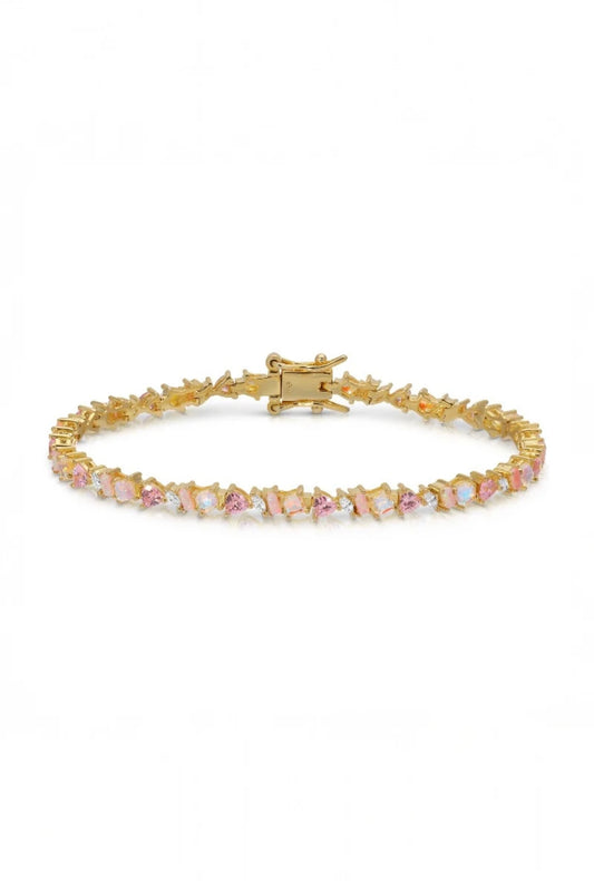 Vienna Mini Bracelet - Pink Opal