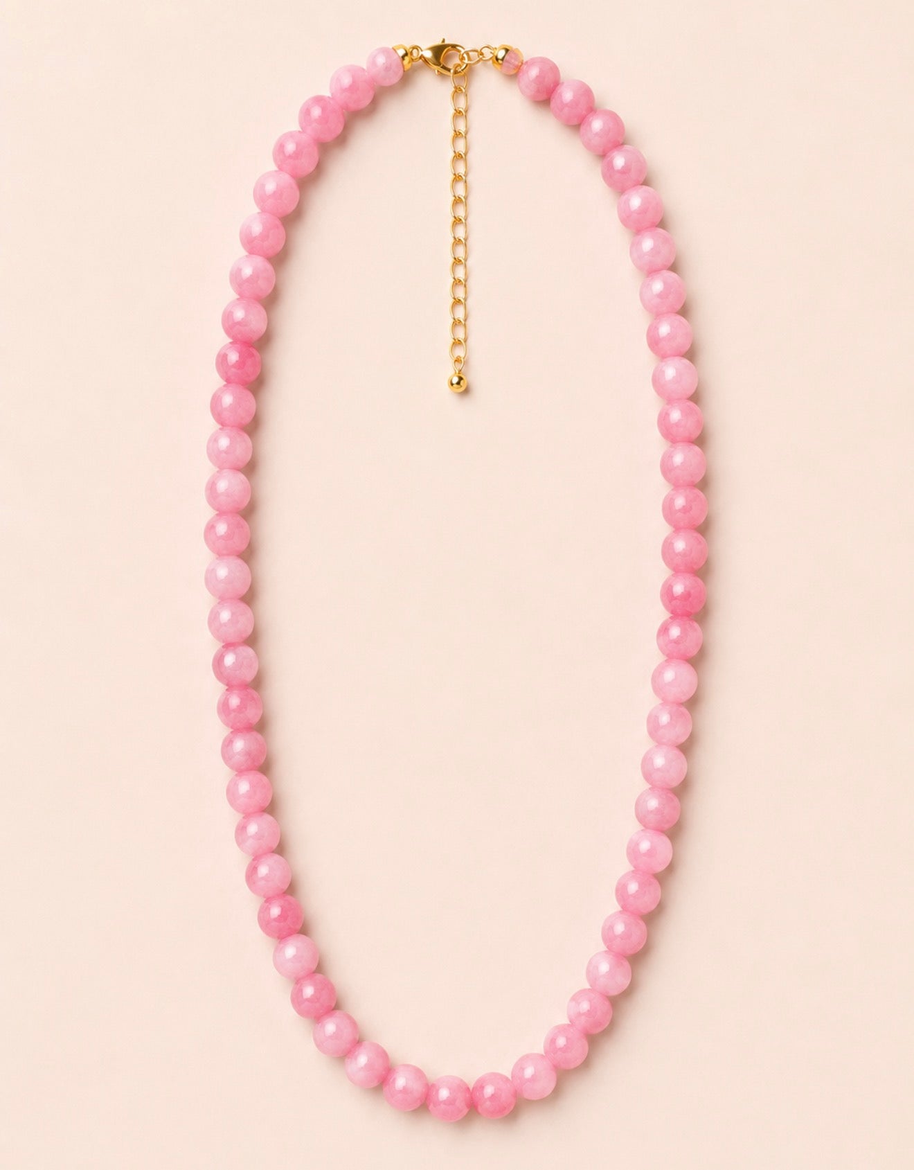 Bubblegum Gemstone Necklace
