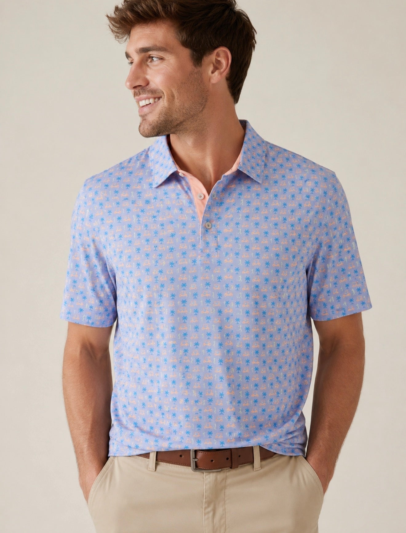Par Fore Printed Polo - Hole In One