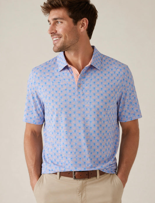 Par Fore Printed Polo - Hole In One